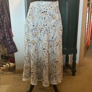 Jones New York Floral Midi Skirt